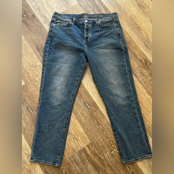 7 FOR ALL MANKIND | JOSEFINE SKINNY BOYFRIEND | Sz 32 - Picture 4 of 7